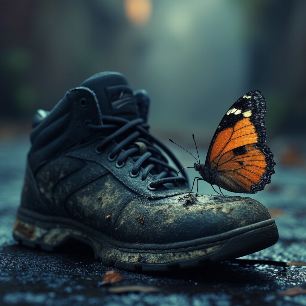 Sneaker Butterfly Dream